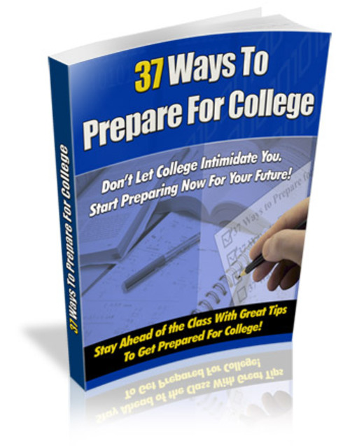 Product picture 37 Ways to Prepare For College